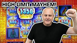 LOCK IT LINK High-Limit Slot Machine MAYHEM  LET’S GET CRAZY