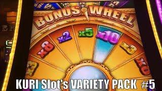 KURI Slot's VARIETY PACK 5FUN & WIN Slots $$$ Dream Time/5 Dragons Grand/Shikibu/Timber Wolf DX$$$