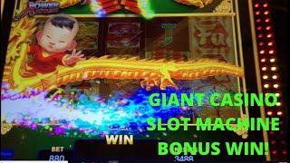 GIANT SLOT MACHINE BONUS WINS!! MULTIPLE! Fu Nan Fu Nu