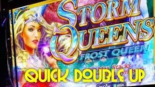 Storm Queens - Frost Queen - quick double up session - Slot Machine Bonus