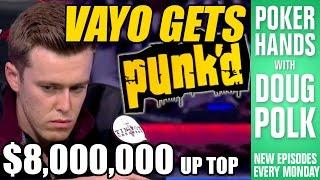 Poker Hands - Gordon Vayo Gets PUNKED By Qui Nguyen In The 2016 WSOP Main Event