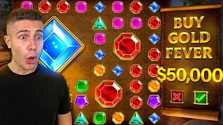 $50,000 Bonus Buy on GEMS BONANZA  (50K Bonus Buy Series #02)