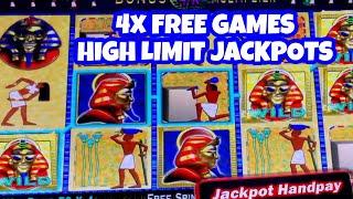 4xs MULTIPLIER ON PHARAOHS FORTUNE I WON HUGE/ HIGH LIMIT JACKPOTS WON LOTS OF DINERO