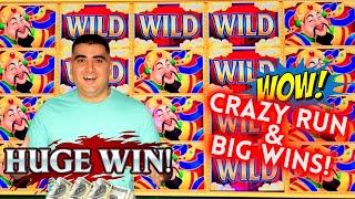 BIG WINS On KA-CHING CASH Slot Machine - NON STOP BONUSES & CRAZY WIN$ ! Live Slot Play In Vegas