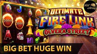 ️ULTIMATE FIRE LINK HUGE WIN️OLVERA STREET | MAJOR JACKPOT on THE BIG CHEESE Slot Machine
