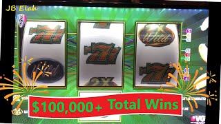 $100,000+ CHOCTAW WINNING BUNDLE #2 Jackpots Hand Pays Good Hits High Limits JB Elah Slot Channel