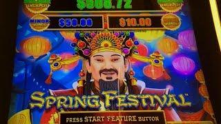 NEW Dragon Link Slot Machine - Spring Festival - Free Spins Bonus