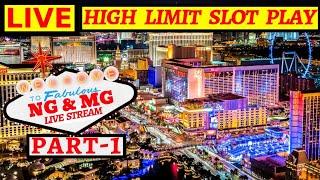 $5000 Live Stream SLOT PLAY w/NG & MG From Las Vegas ! PART-1