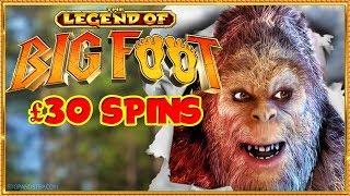 Bigfoot slot £30 ** MEGA GAMES **