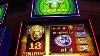 HUGE WIN!!! Wonder 4 Buffalo Gold Slot 43 Super Free games!!!