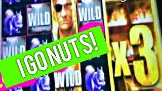 I GO NUTS FOR MONEY BIG WIN  FREE GAMES  BONUS
