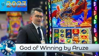 God of Winning Great Hammer Slot Machine by Aruze at #IGTC2023