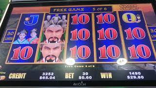 Dragon Cash $50 in pokie/slot/13