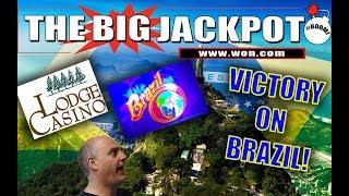 Hand Pay On The Brazil Slot Machine For Over A Thousand Dollars!