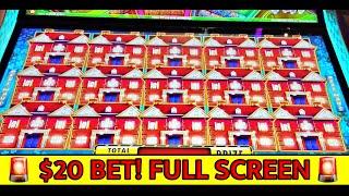OMG!!! More than a Full Screen of Mansions! Mansion Bonus Huff n More Puff High Limit Casino Handpay