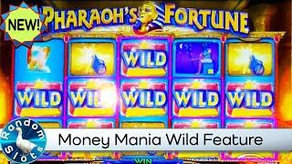New️Money Mania Pharaoh's Fortune Slot Machine Wilds Feature