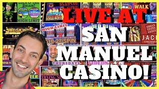 LIVE at San Manuel Casino ️ Brian Christopher Slots  BCSlots.com