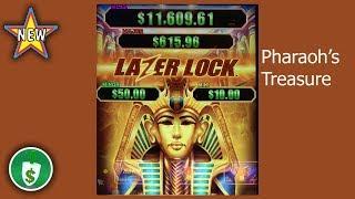 •️ New - Lazer Lock Pharaoh's Treasure slot machine, bonus