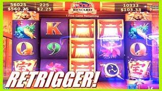 • RETRIGGER ON KONAMI!• Inari Ritches Big Symbol Slot Bonus wins | Slot Traveler