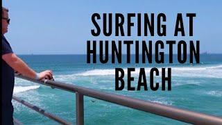 We Caught a Surf Competition at Huntington Beach Pier! | Living the Good Life