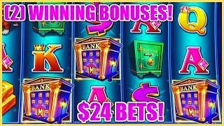 SUPERLOCK Lock It Link Piggy Bankin' HIGH LIMIT (2) $24 Bonus Rounds Slot Machine Casino