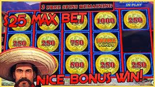 ️Lightning Link Wild Chuco ️HIGH LIMIT (2) $25 MAX BET Bonus Rounds Slot Machine Casino