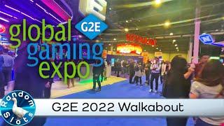 Global Gaming Expo #G2E2022 Slot Machine Previews   Introduction Walkabout