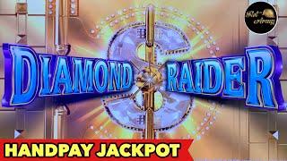 •HANDPAY JACKPOT•KONAMI DIAMOND RAIDER NEVER THOUGHT OF GETTING JACKPOT FROM THIS SLOT MACHINES