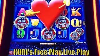 HOW MUCH EARNED?MORE MORE HEARTS & CAN CAN Slot machine (Aristocrat)Free Play Slot Live Play彡栗スロ