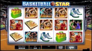 Basketball Star slot from Microgaming - Gameplay