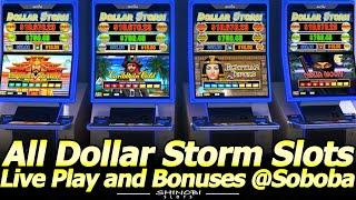 All Dollar Storm Slots! Egyptian Jewels, Caribbean Gold, Ninja Moon, and Emperor's Treasure @Soboba!