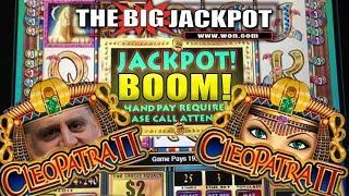 CLEOPATRA 2 13 FREE GAMES JACKPOT!! | The Big Jackpot