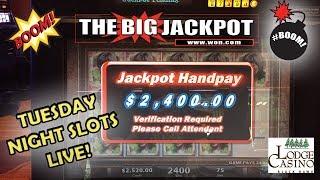 Tuesday Night Slots Live | The Big Jackpot