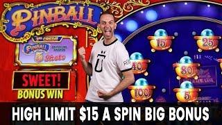 • $15 Per Spin = HIGH LIMIT SLOTS • BIG BONUS on Hold On to Your Hat
