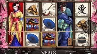 Geisha slots - 7,760 win!