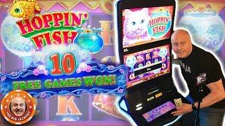 HOPPIN' HANDPAY! 10 Free Games Won! ️HUGE JACKPOT! | The Big Jackpot