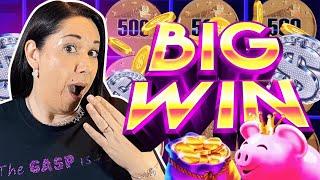 SLOT HUBBY WAS ROOTING AGAINST ME BECAUSE I KEPT WINNING !!!