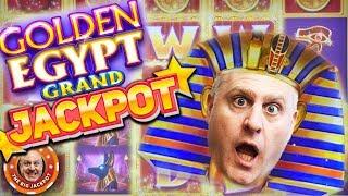 •MAX BET JACKPOT! •Golden Egypt Grand Handpay!