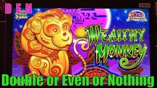 $LOT $ERIES ! DEN (40)Double or Even or NothingWild Fiesta'Coins/5 Dragons/Wealthy Monkey 栗スロ