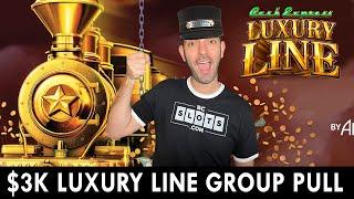 $3,000.00 Cash Express Luxury Line  GROUP SLOT PULL Agua Caliente Casino #ad