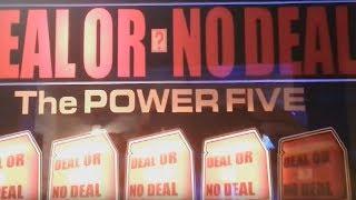 £5 Challenge Deal or no Deal The Power 5 Fruit Machine at Bunn Leisure Selsey