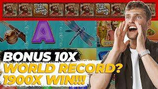 Big Bass Splash - 10X END LEVEL - World record?! - 1.900x - 250€ Spins!!!