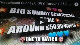 •Scratchcard Sunday BIGGY.•around £50•Monopoly..Instant £500•Payouts•Cash Vault•Holiday Cash•