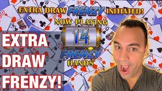 *** BONUS VIDEO *** Extra Draw Frenzy Video Poker Double Double Bonus! ️ ️ ️