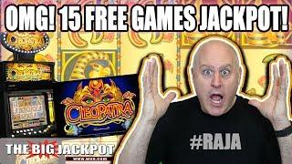 BIG JACKPOT  Cleopatra Slots ️ 15 Free Games! | The Big Jackpot