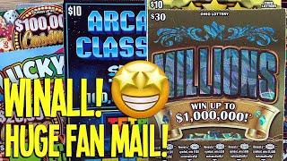 HUGE FAN MAIL SESSION w/ WINALL  OHIO + NEBRASKA + COLORADO Lottery Scratch Offs