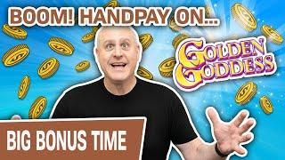 BOOM! Handpay Jackpot on Golden Goddess! ‍‍ Does It Get Any Better than THIS?