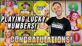 Superstition PAYS Progressive Jackpot!  Playing LUCKY Numbers!