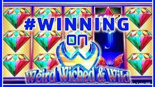 Weird, Wicked & WILD Slot Machine!  #WINNING  Slot Machine Pokies w Brian Christopher