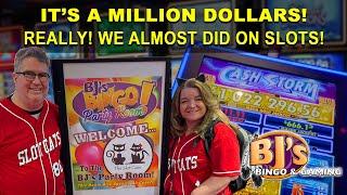 CAT CRUISE KICKOFF AT BJ'S BINGO! TRIPLE FORTUNE DRAGON UNLEASHED& WE ALMOST WON A MILLION DOLLARS!